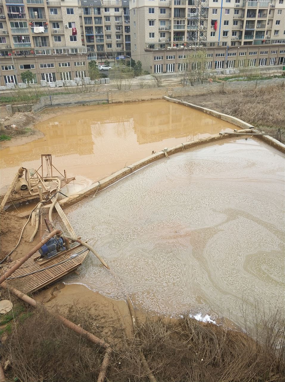 绥中沉淀池淤泥清理-厂区废水池淤泥清淤